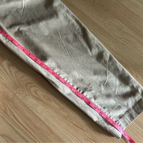 H&M High Rise Beige Casual Pants Women’s 2 - Picture 12 of 13